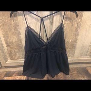 Victorious secret,Black, super soft and stretchy, 2 piece set sleep wear